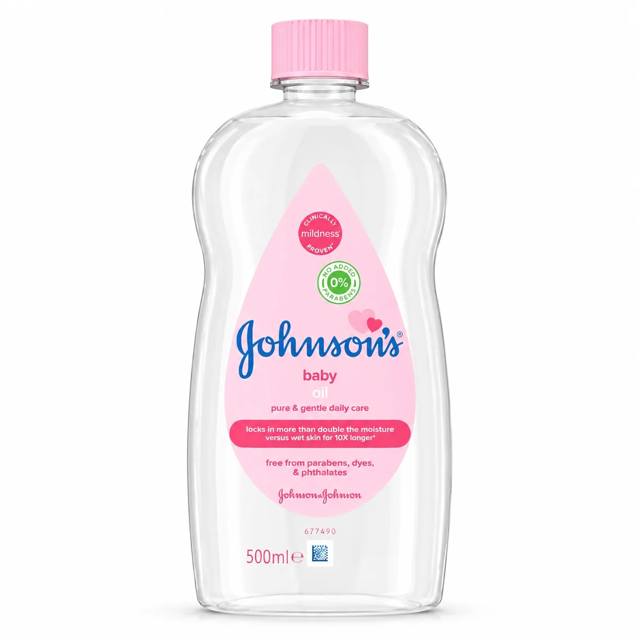 Johnson's Baby Oil 500 ml - Buy online