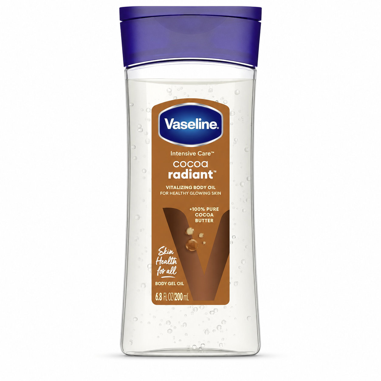 Vaseline Intensive Care Cocoa Radiant Body Gel Oil 200 ml - Buy online