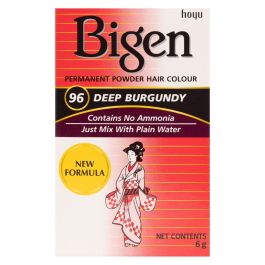 Bigen Hair Colour 96 Deep Burgundy