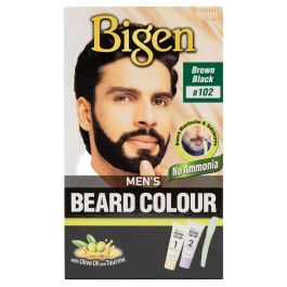 Bigen Men's Beard Colour B102 Brown Black