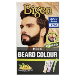 Bigen Men's Beard Colour B104 Natural Brown