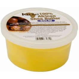 Kuza – 100% African Shea Butter Solid Yellow 8 oz