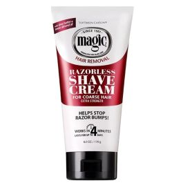 Magic Razorless Cream Shave – Extra Strength Shaving Cream 170 g