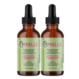 Mielle Rosemary Mint Scalp & Hair Strengthening Oil Duo